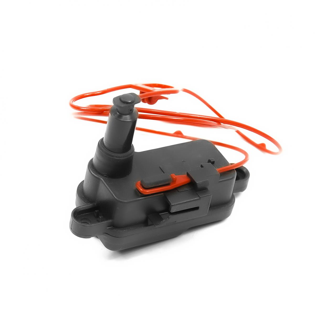 Stellmotor der Tankklappe 4L0862153D f&uuml;r Audi mit rotem Notentriegelungsseil