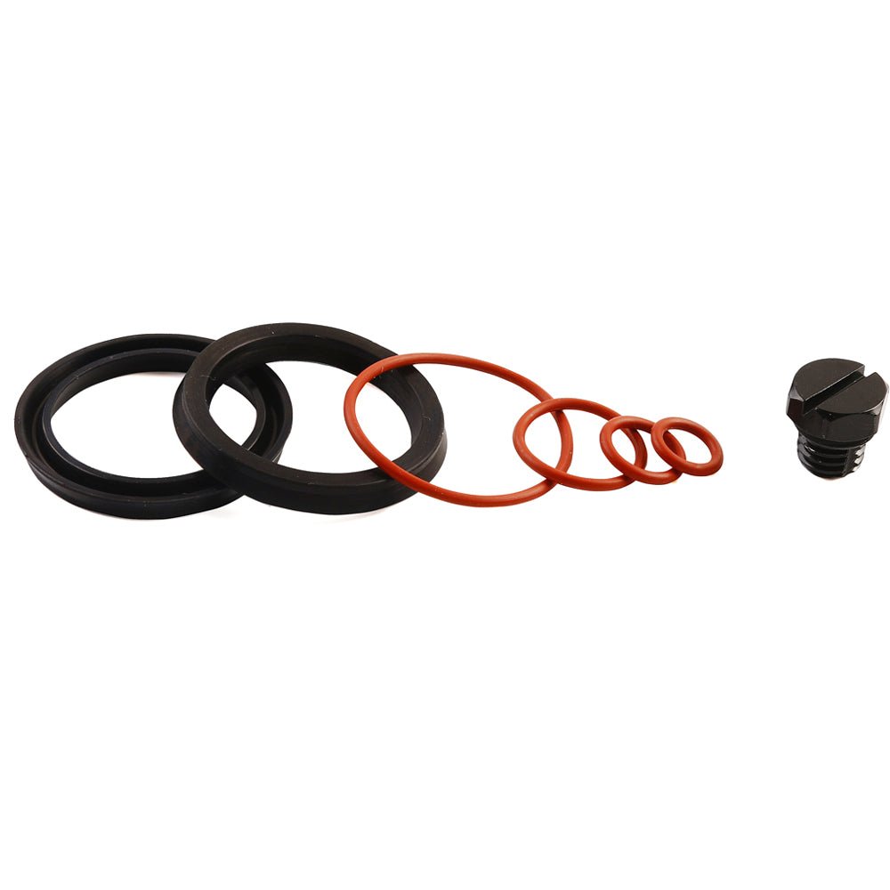DURAMAX FUEL FILTER HEAD REBUILD KIT 6-PIECE SEAL KIT + BILLET BLEEDER SCREW