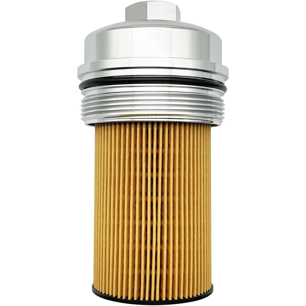 FL2016 OIL FILTER AND EC781 CAP FOR F250-F550 6.0L 6.4L 2003-2010 EXCURSION 2003-2005 6.0L BILLET ALUMINUM ANODIZED CAP