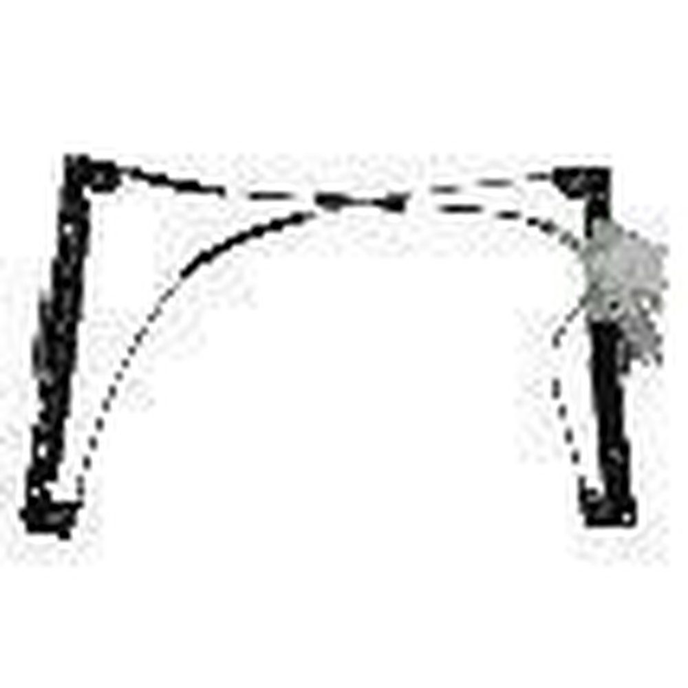WINDOW REGULATOR WITH MOTOR, RIGHT