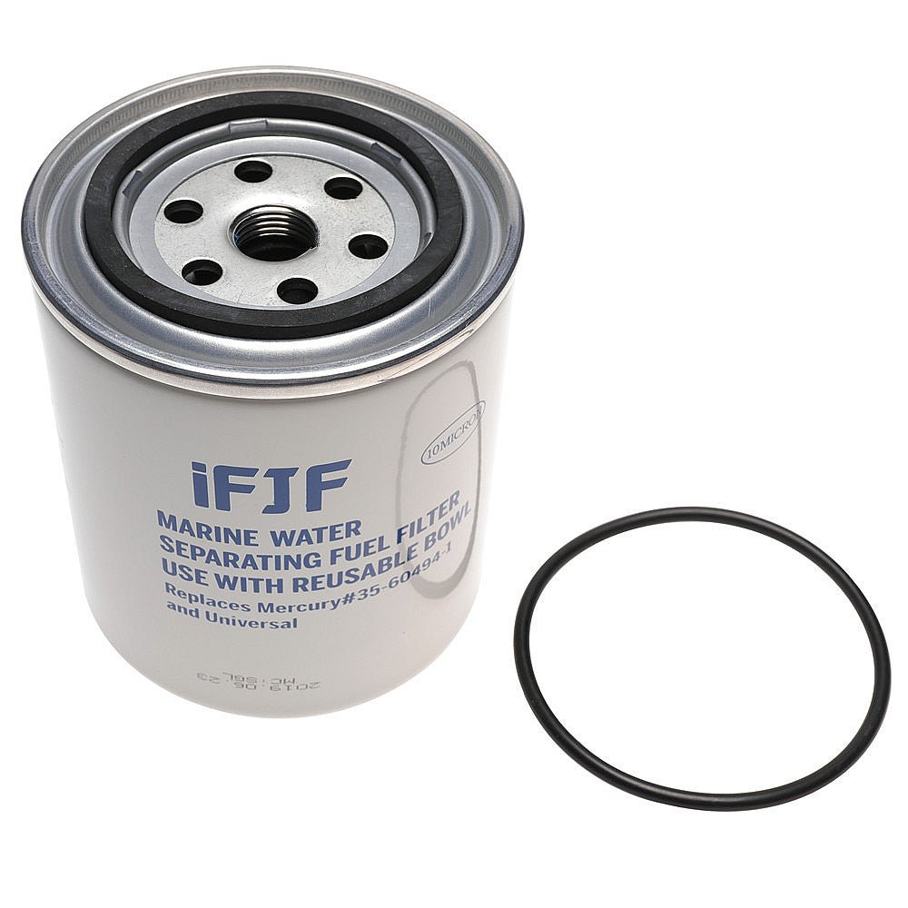 S3213 MARINE FUEL WATER SEPARATOR 10 MICRON SPIN-ON FILTER FOR BOAT OUTBOARD MOTORS | IFJF