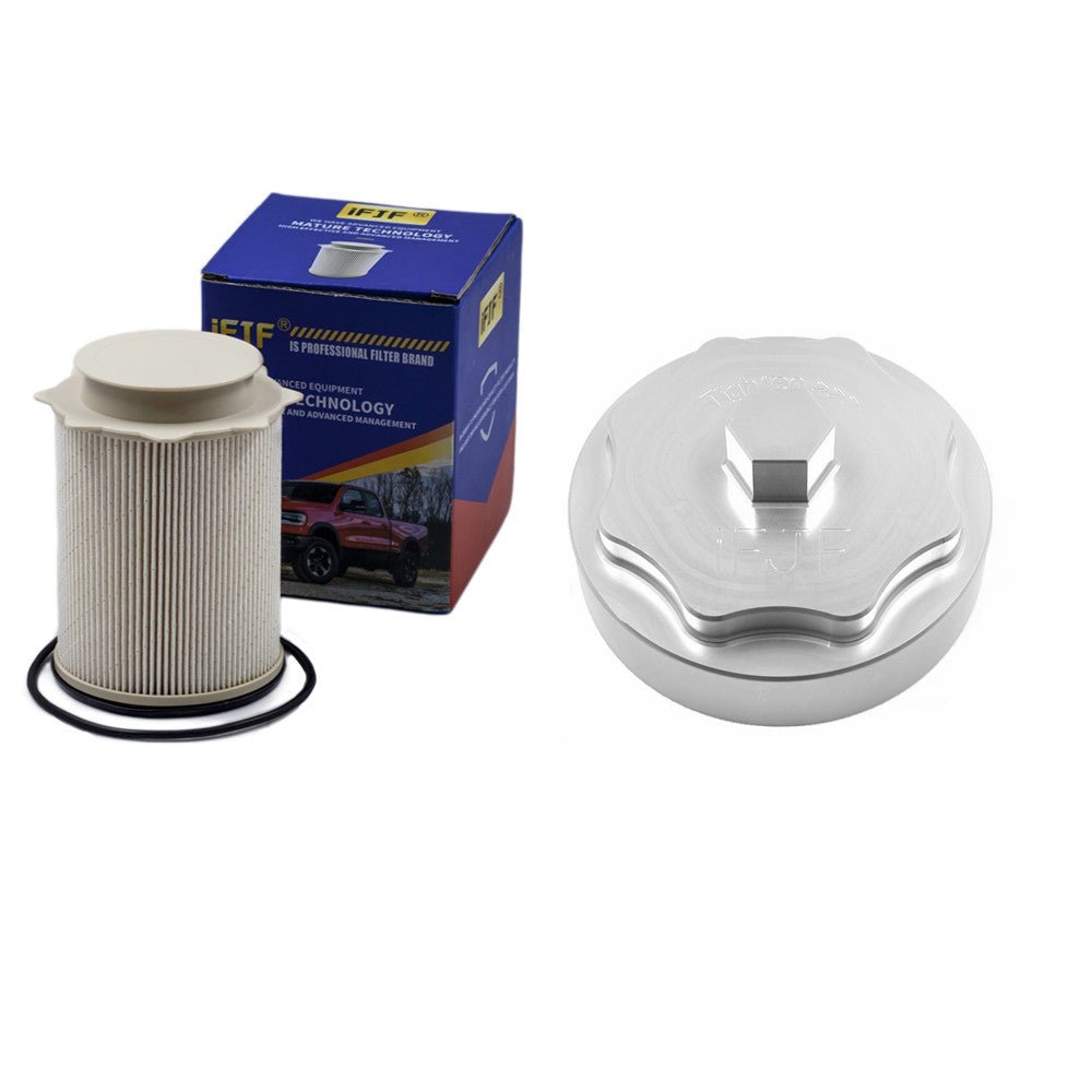 68157291AA FUEL FILTER + SILVER HOUSING CAP FOR RAM 6.7L 2011-2020