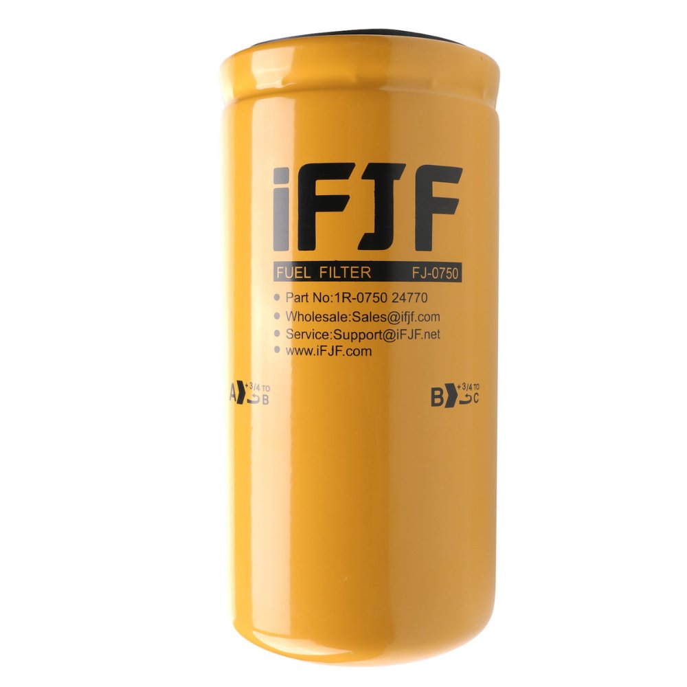 1R-0750 FUEL FILTER FOR 2001-2016 DURAMAX 6.6L SPIN-ON REPLACEMENT BF7633 P551313
