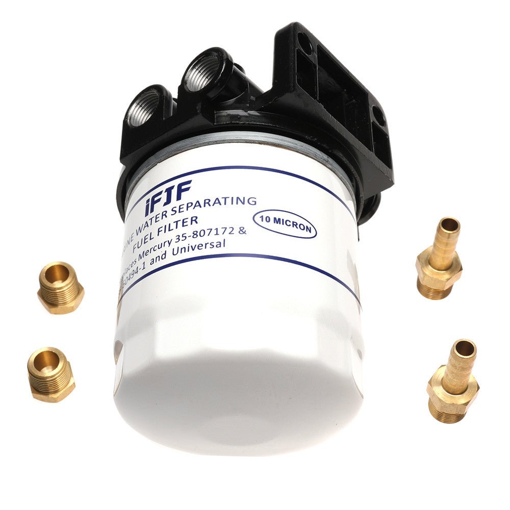 802893Q01 FUEL WATER SEPARATOR KIT 10 MICRON FOR MARINE SPIN-ON COMBO