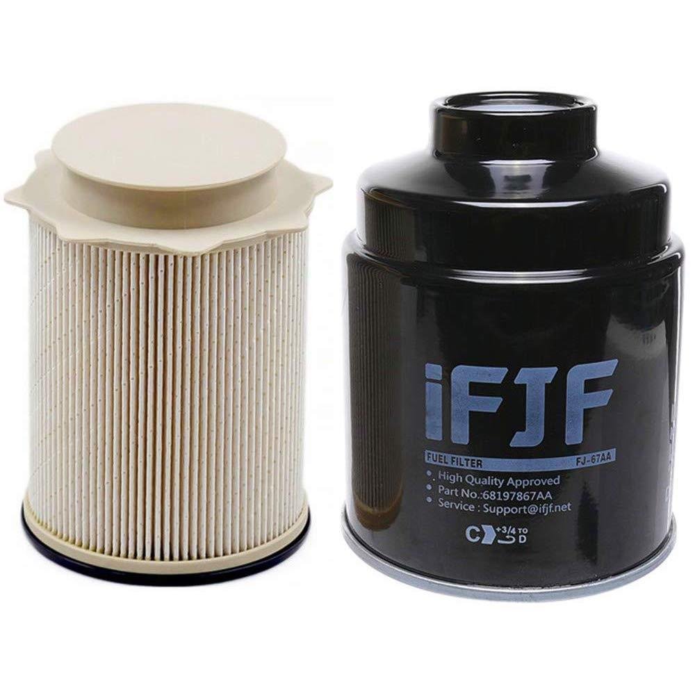 6.7L CUMMINS FUEL FILTER & WATER SEPARATOR KIT FOR RAM 2500 3500 4500 5500 (2013-2018) REPLACES 68197867AA 68157291AA 50